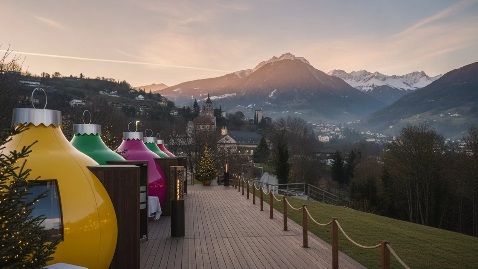 Le Kugln di Piazza Terme, Merano